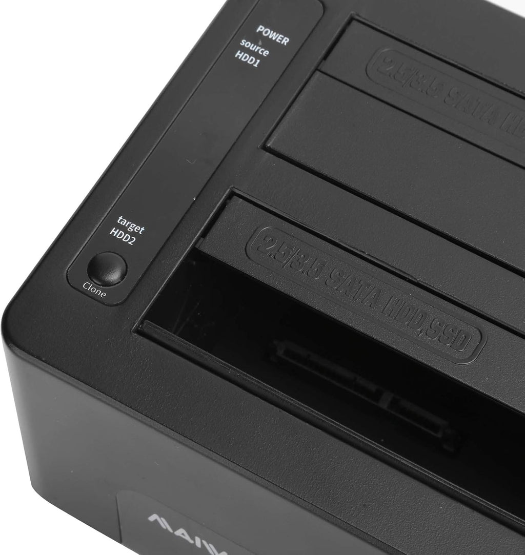 Hard Drive Duplicator Dock for 2.5/3.5 inch SATA SSD, Pack of 2 Z39783