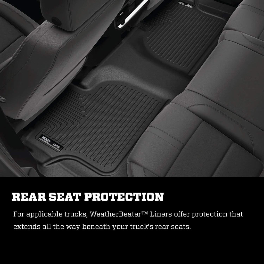 Black Front & 2nd Seat Floor Liners 3 Pcs V90746