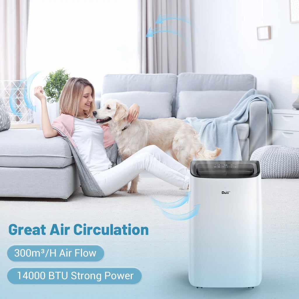 14000 BTU Portable Air Conditioner with Remote Control S920741