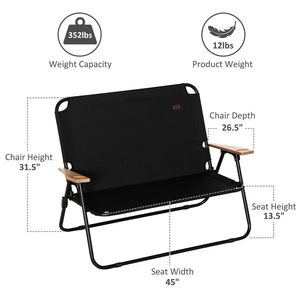Black Camping Chair J22927