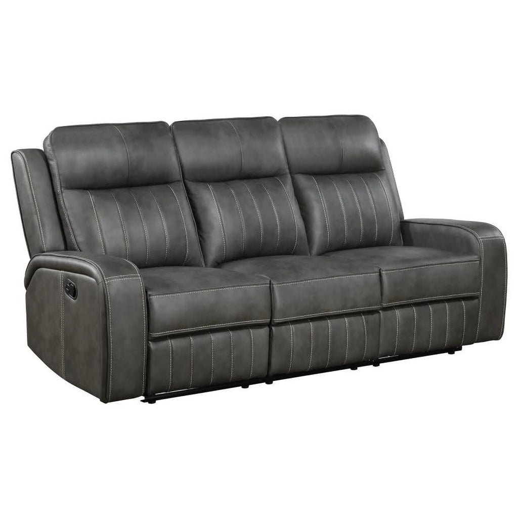 Grey Reclining Sofa Y9382