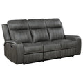 Grey Reclining Sofa Y9382