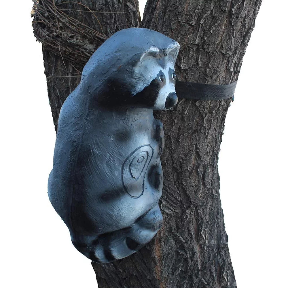 3D Raccoon Archery Target Self-Healing UV Protected C958