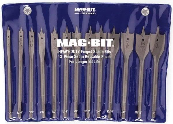 1/4 to 1 inch Carbon Steel Drill Bit Set M16108
