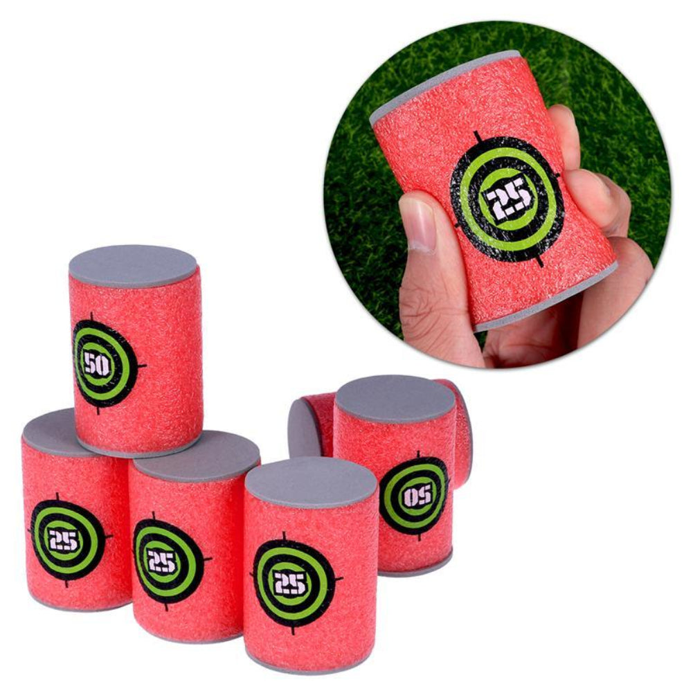 6Pcs Eva Foam Dart Target Toy for Nerf N-Strike Blasters J442