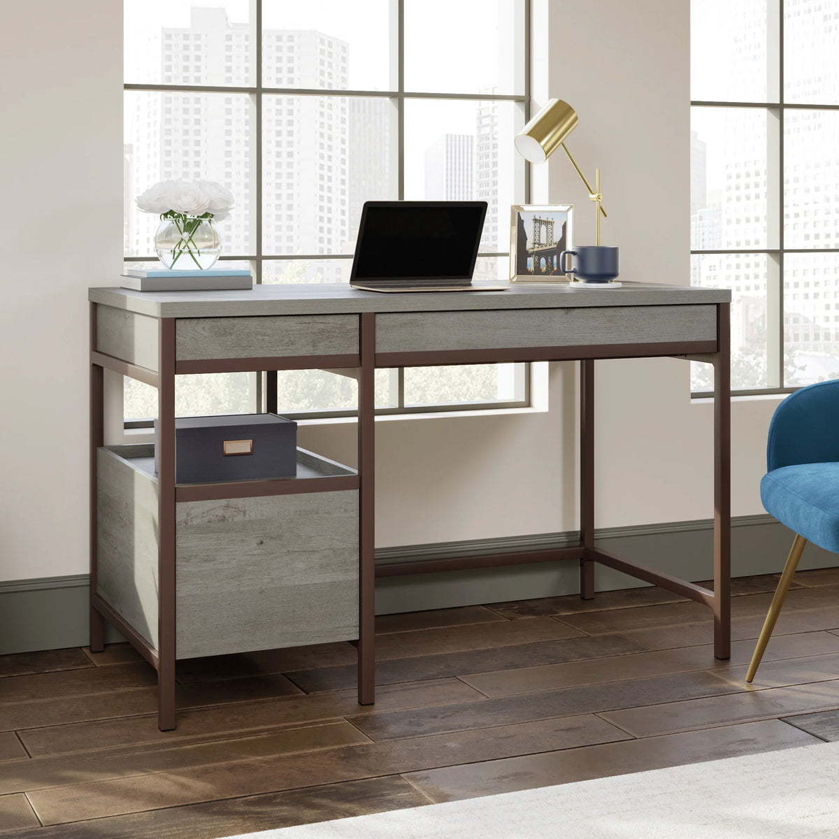 Single Pedestal Desk O342526
