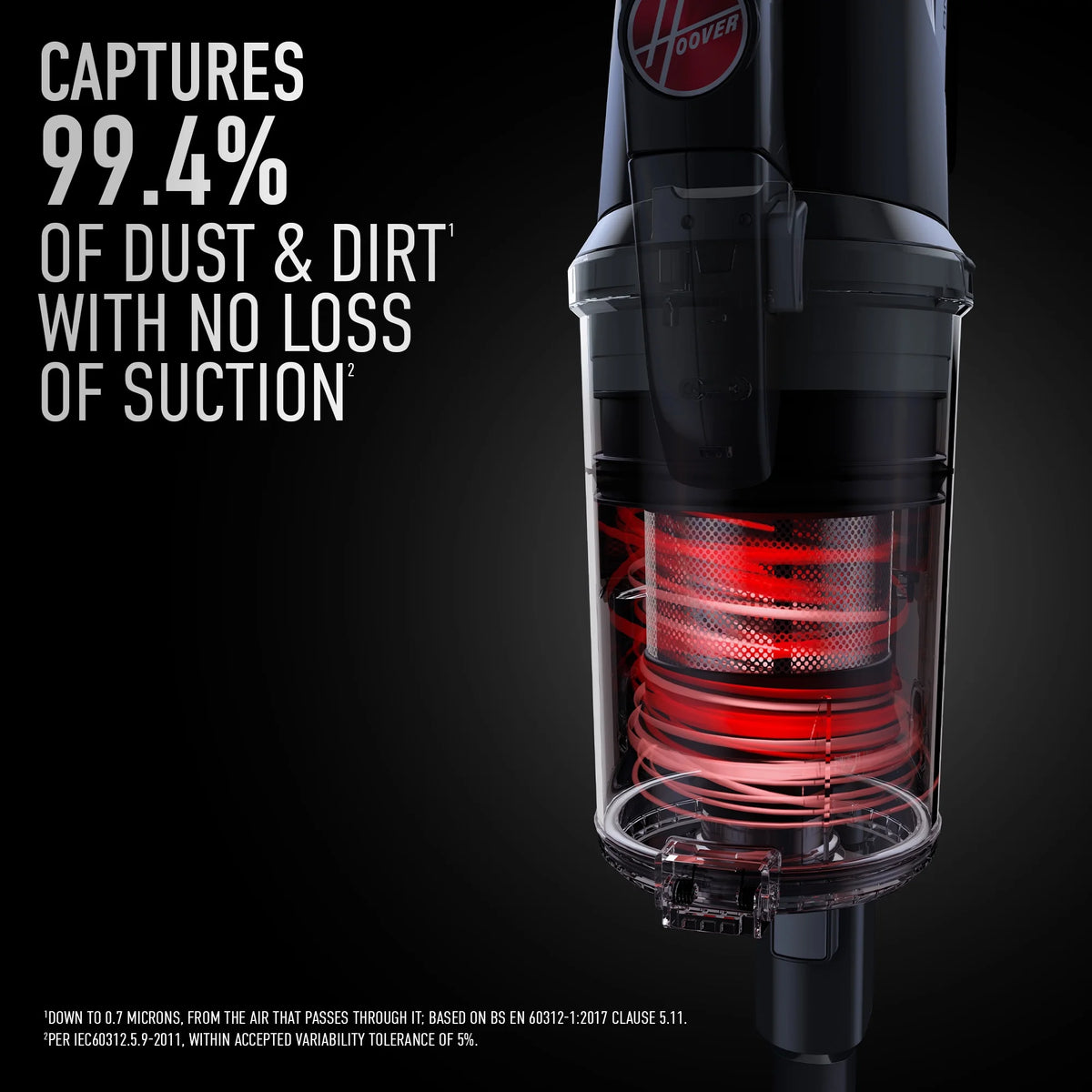 Cordless Stick Vacuum Cleaner with Dual Brush Roll Nozzle J312809