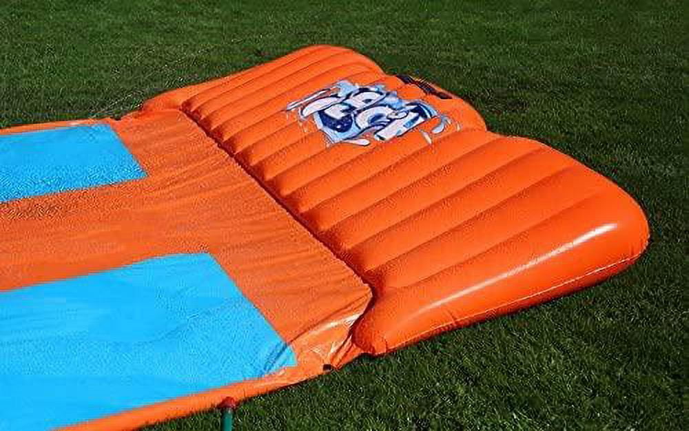 18' Triple Lane Water Slide with Ramp X1753