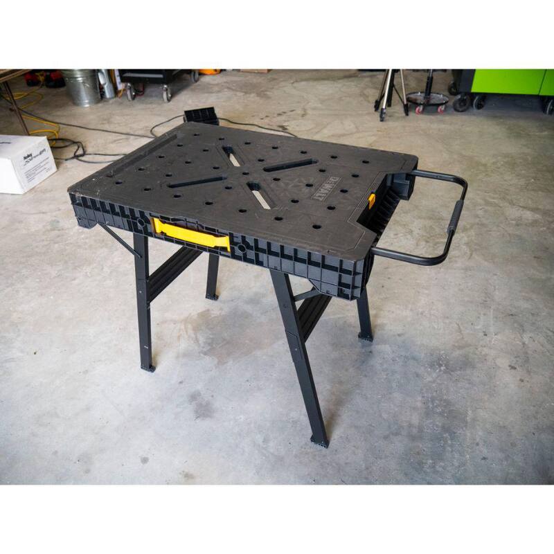 Plastic Folding Sawhorse Workbench F74042