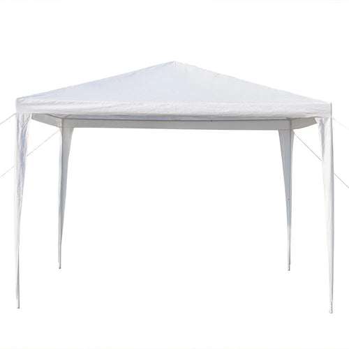 10' x 10' White Canopy Tent with 4 SideWalls M6880