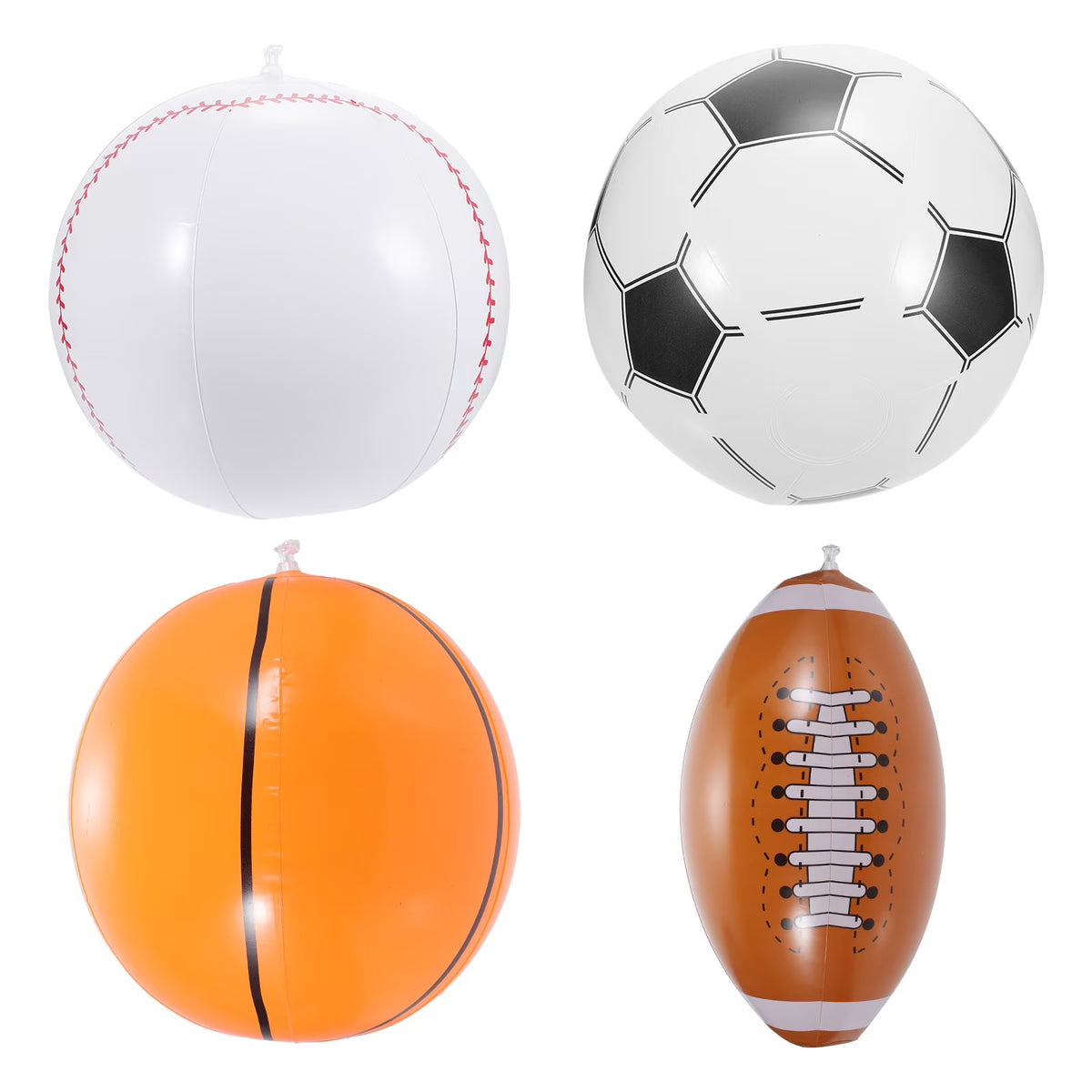 Inflatable Beach Toddler Baseball Football Outdoor Playing Balls C86955