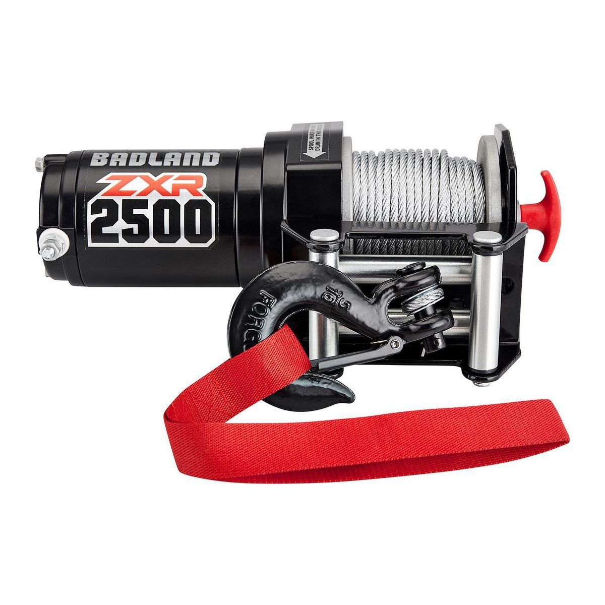 2500 lb. ATV Utility Winch with Wire Rope and Wireless Remote Control C32892