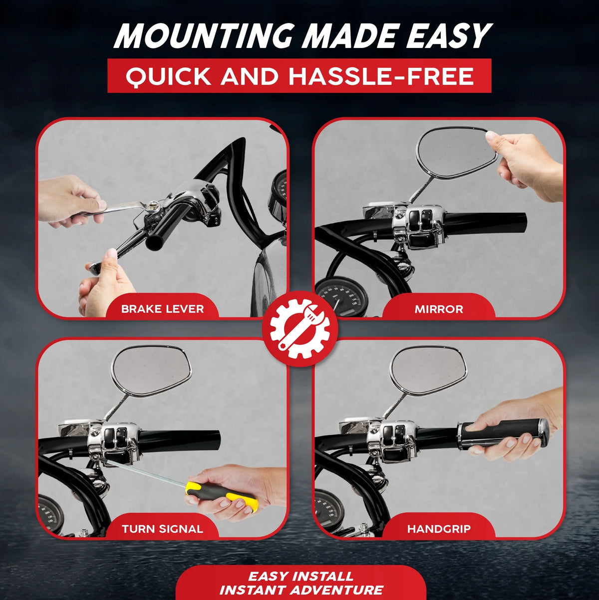 Black Z-Bar Handlebar 1 Inch A9716