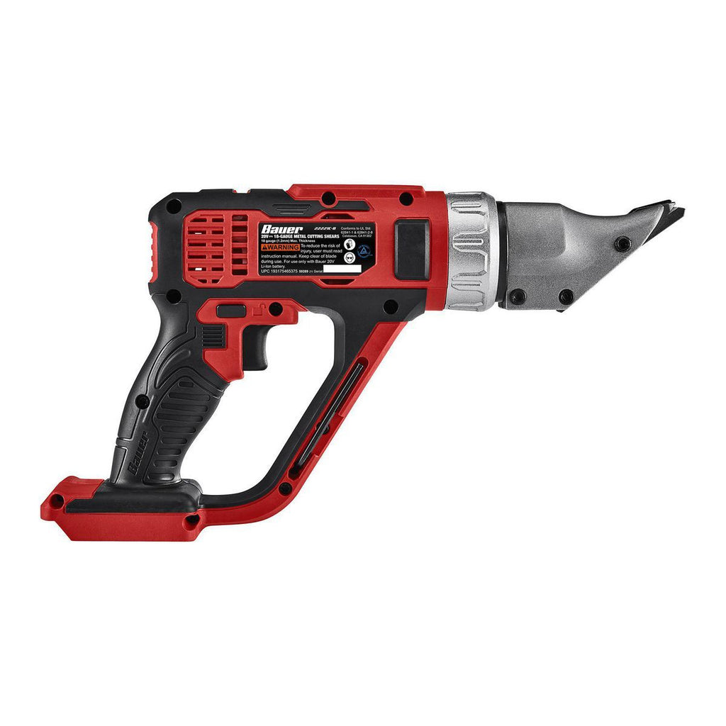20V Cordless 18 Gauge Metal Shears K562