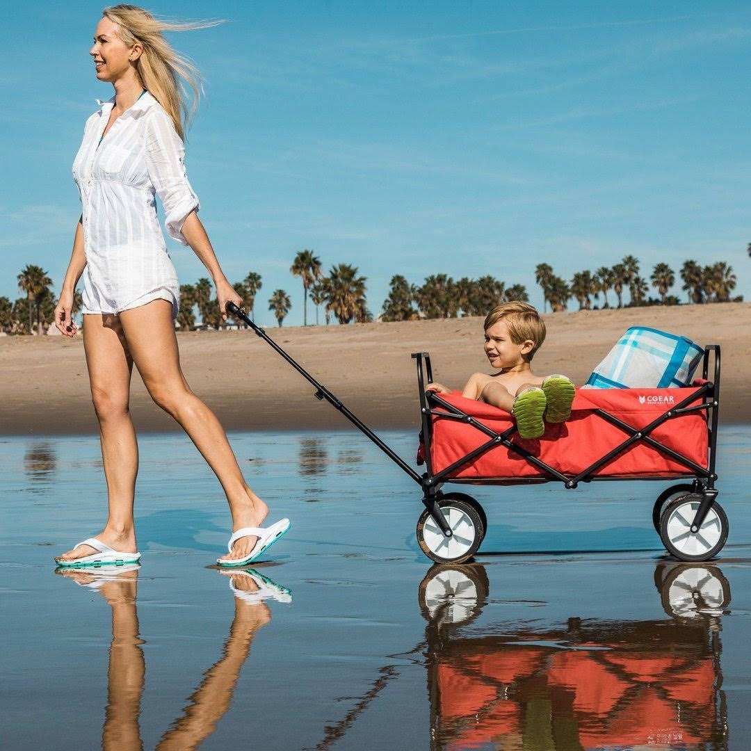 Red Sand-Free Beach Wagon Q574568