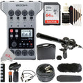 Multitrack Podcast Recorder with Shotgun Microphone Kit E677