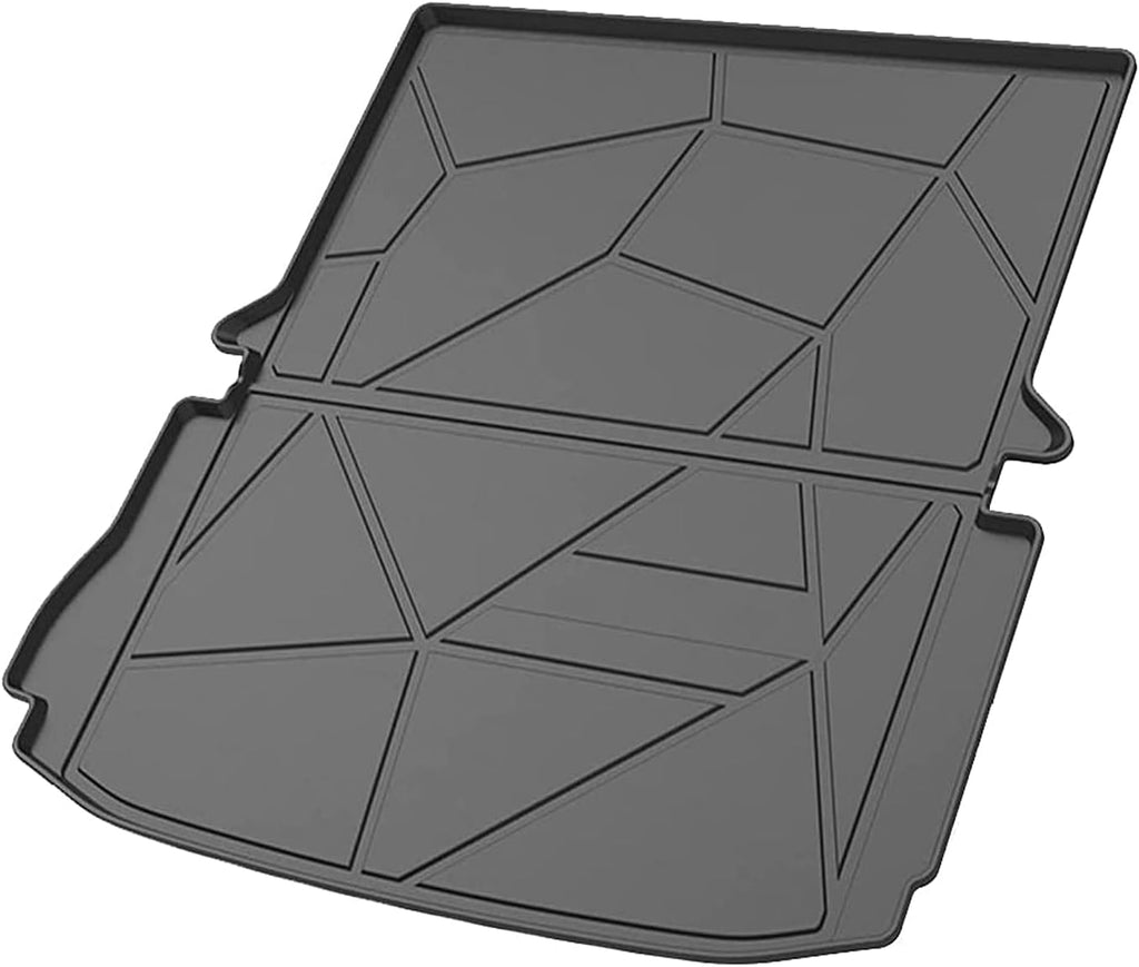 All Weather Rear Cargo Trunk Tray Floor Mats for 2011-2019 Ford Explorer 5 seats H2381