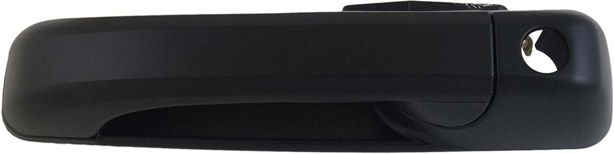 Smooth Black Exterior Door Handle Pack of 2 Z82003