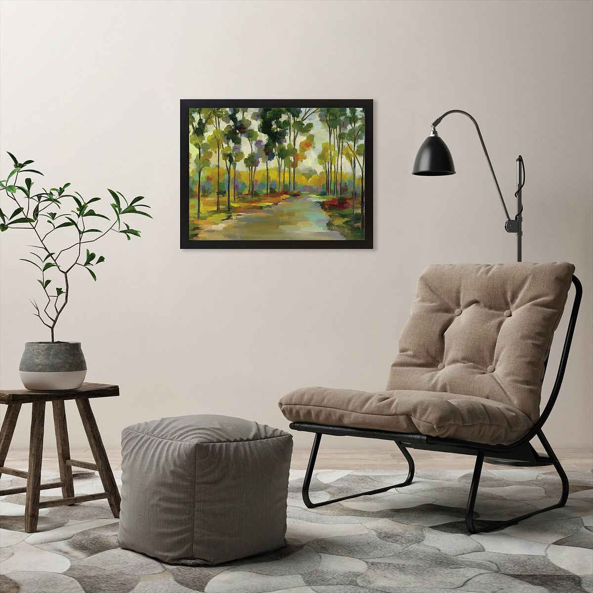 Black Framed Print 11x14 C1446