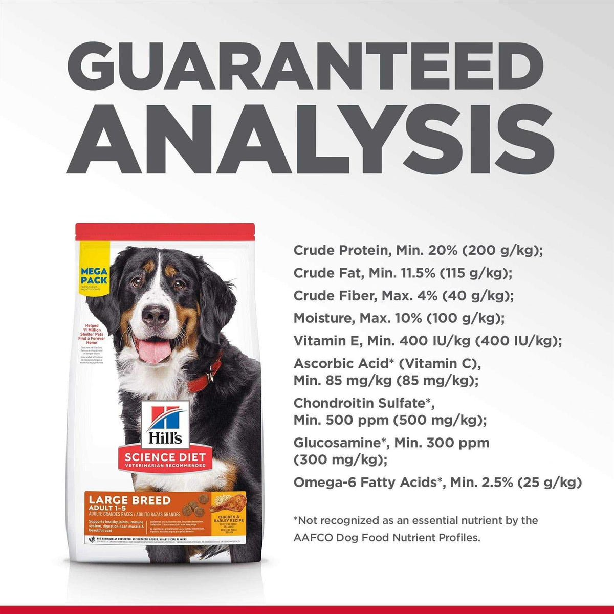 Adult Chicken & Barley Recipe Large Breed Dry Dog Food Z51909