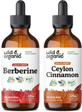 Berberine Tincture 4 fl oz & Ceylon Cinnamon Tincture 4 fl oz E494844