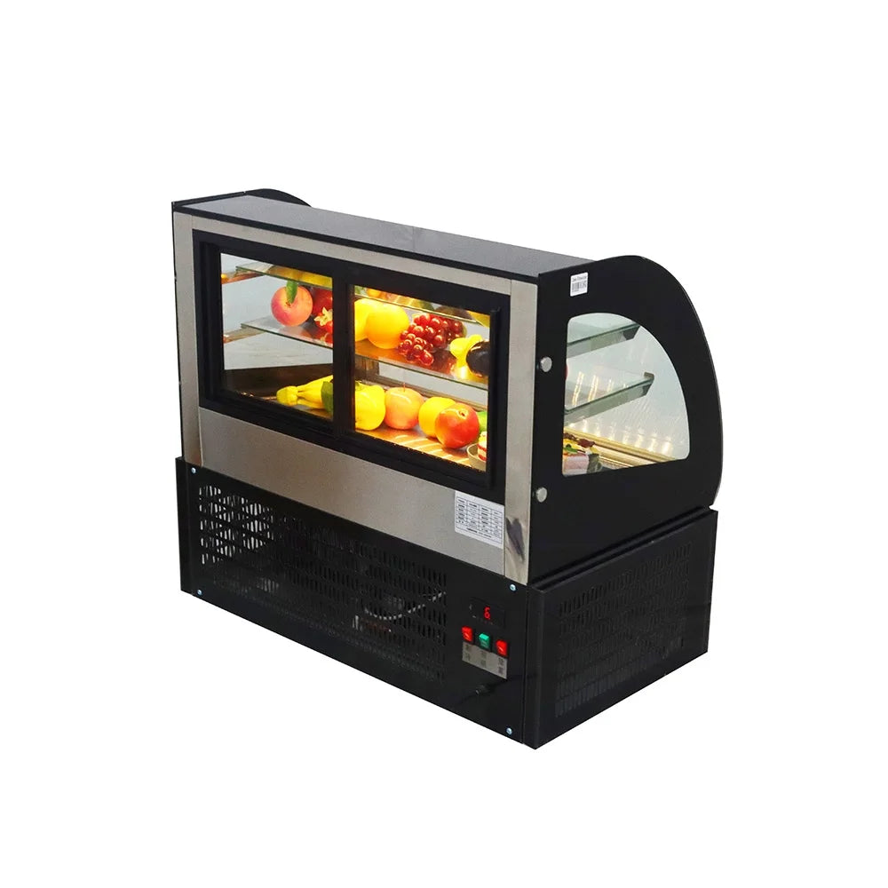 35" Cake Refrigerated Display Cabinet with Curved Glass R4431