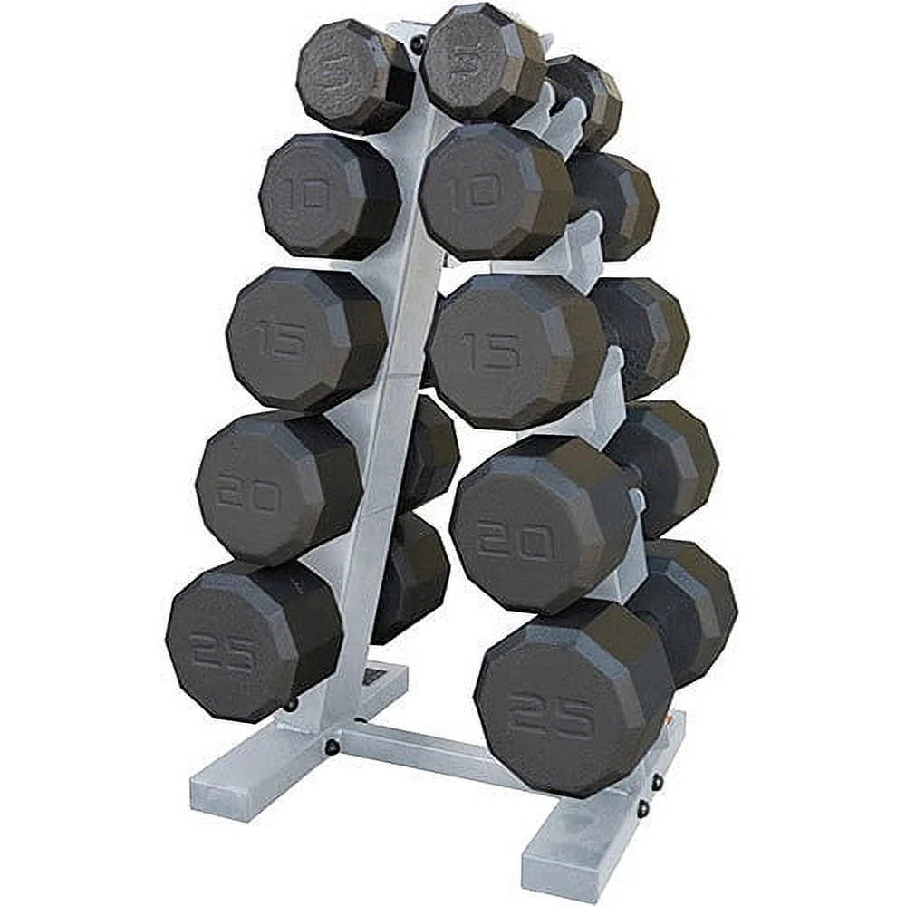 150 Lbs. Dumbbells Set with Rack M593430