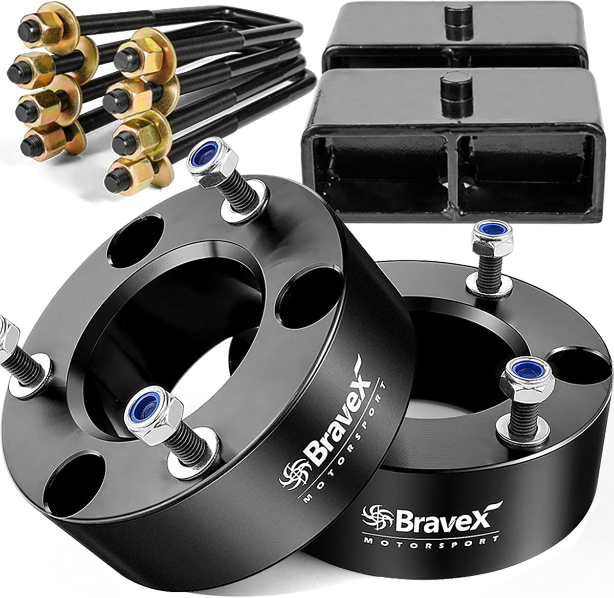 3" Front and 2" Rear Full Leveling Lift Kit for Chevy Silverado 1500 GMC Sierra 1500 V30517
