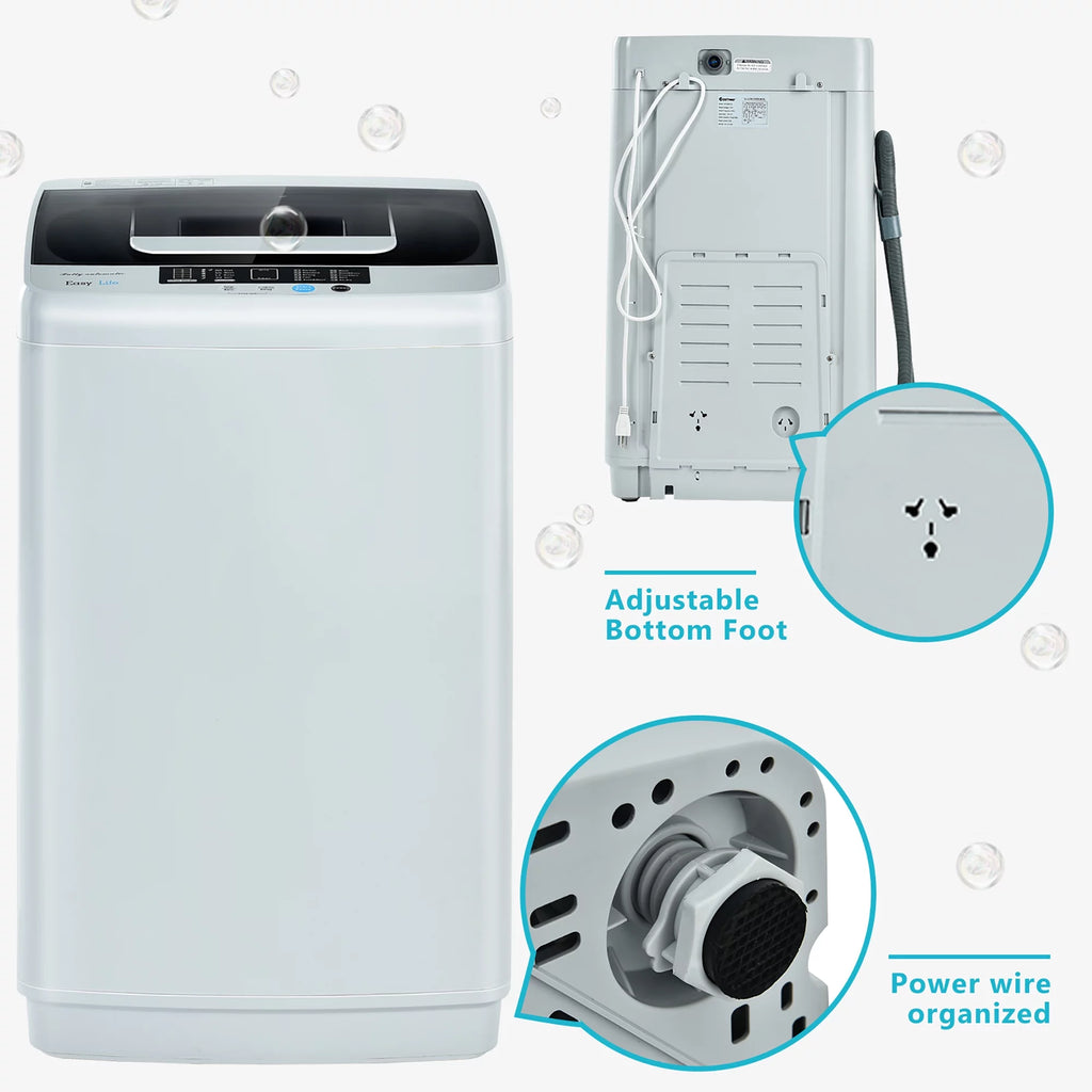 Portable Full-Automatic Washing Machine 8.8lbs S166