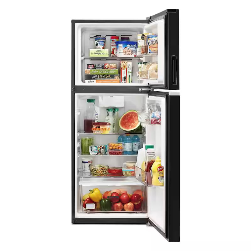 Black Counter Depth Top Freezer Refrigerator O853316