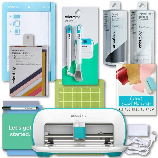 Cricut Joy Smart Machine with Insert Cards & Vinyl U860