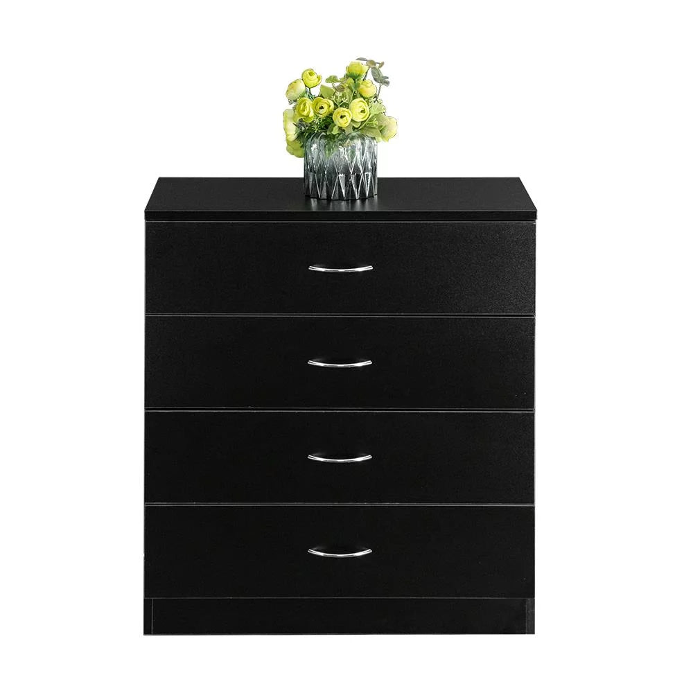Modern 4 Drawer Dresser Storage Chest Organizer W914
