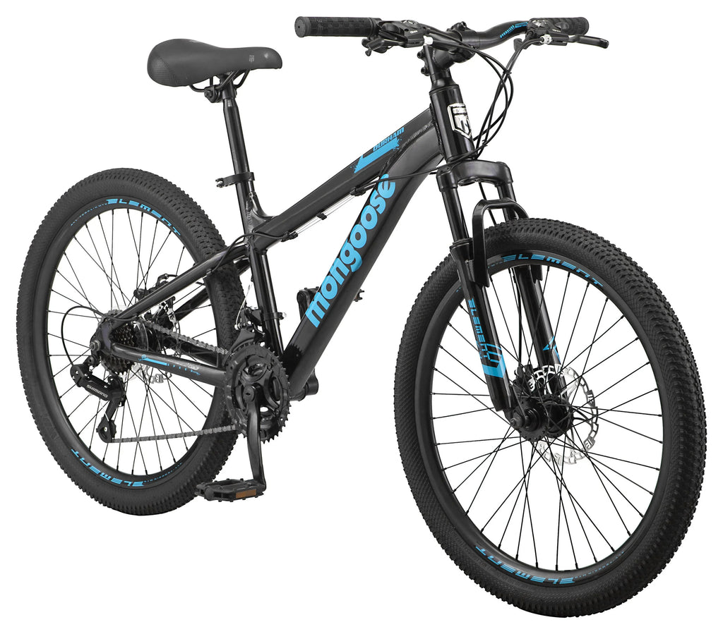 Black 24-in. 21 Speeds Mountain Bike L390682