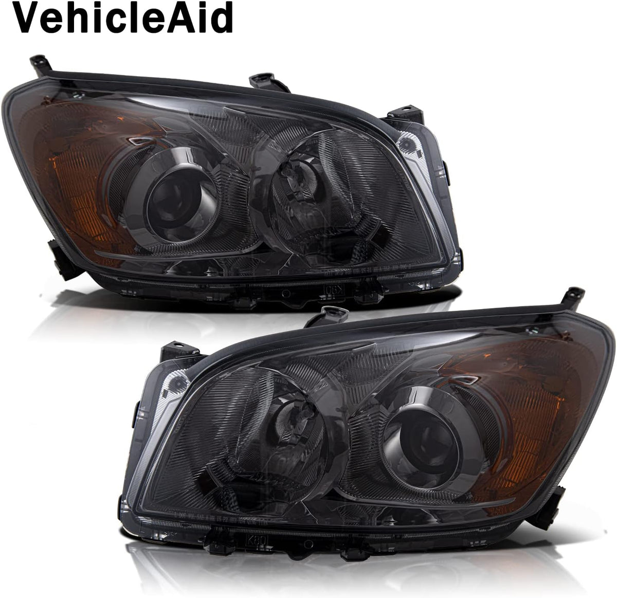 Halogen Headlight Assembly Driver and Passenger Side L121