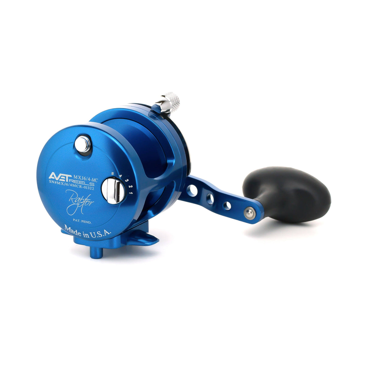 Blue 2-Speed Lever Drag Casting Reels U913