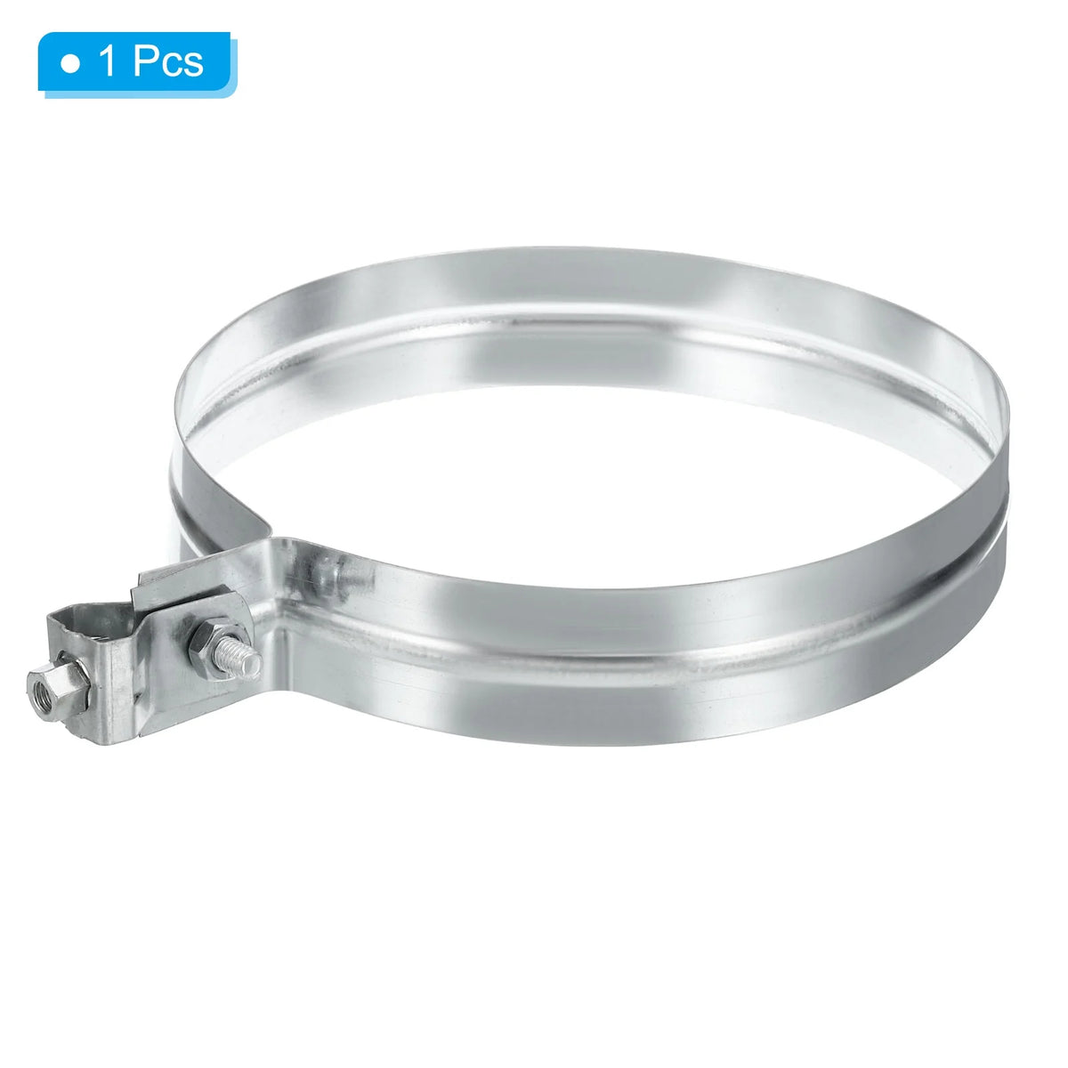 8 Inch Galvanized Steel Worm Gear Hose Clamp H5307
