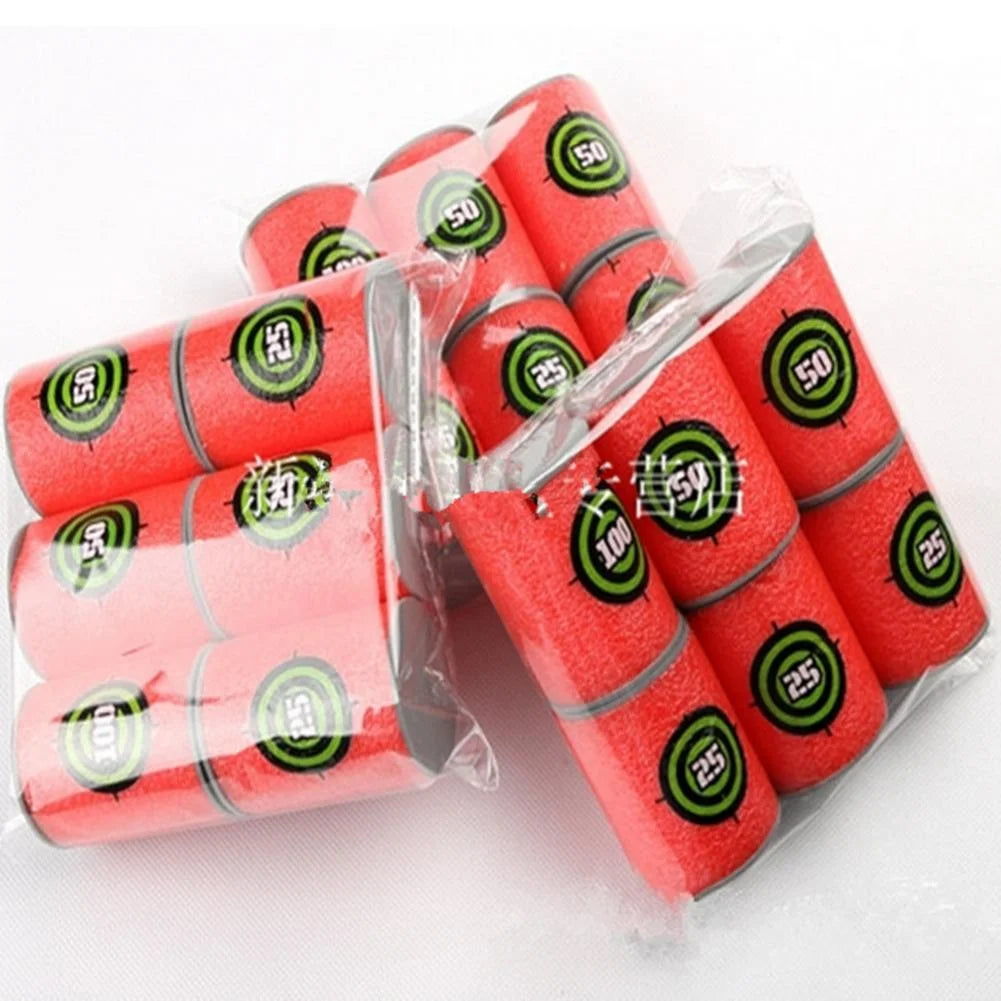 6Pcs Eva Foam Dart Target Toy for Nerf N-Strike Blasters J442