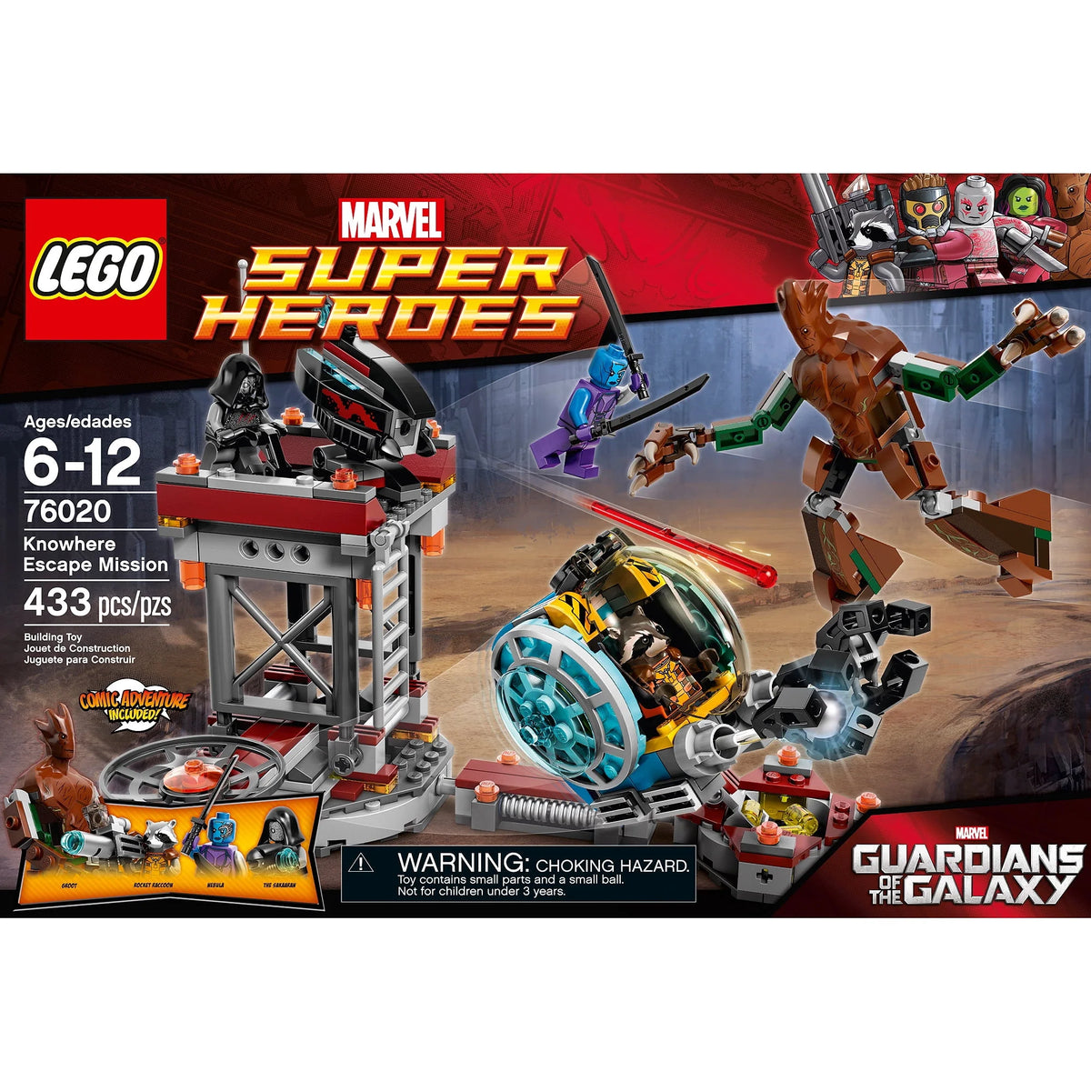 Super Heroes Knowhere Escape Mission G60638