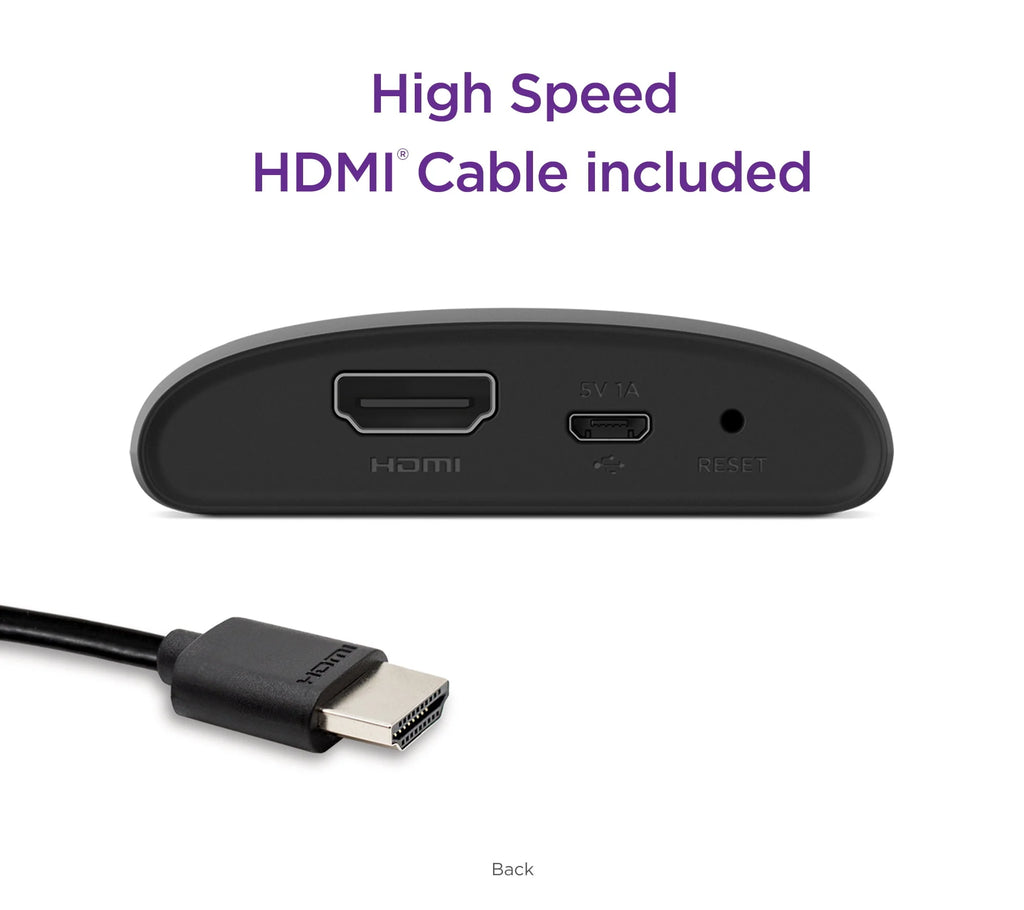 HD Streaming Device with HDMI Cable and Remote Z57567