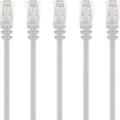 Cat 6 Ethernet Cable 3 ft (50-Pack) White X310