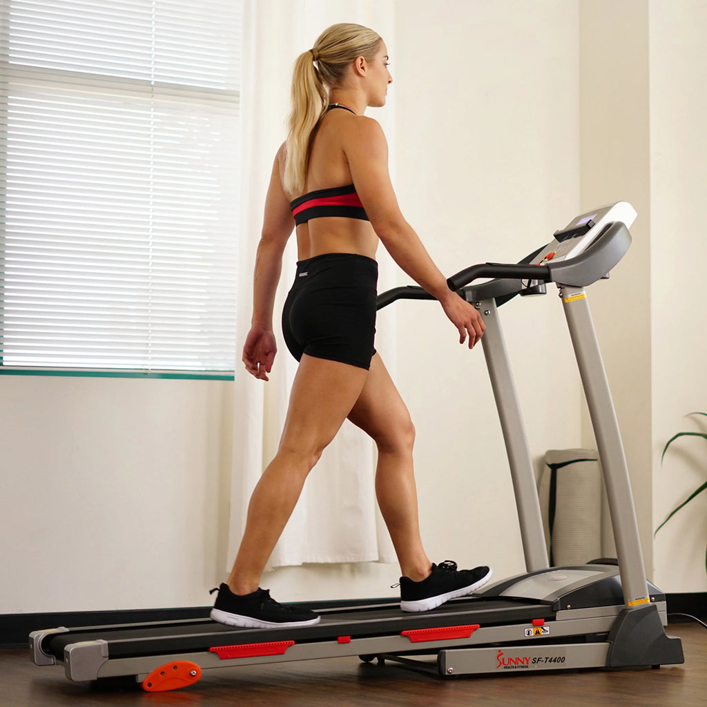 Folding Treadmill with Manual Incline and Pulse Sensors N68156