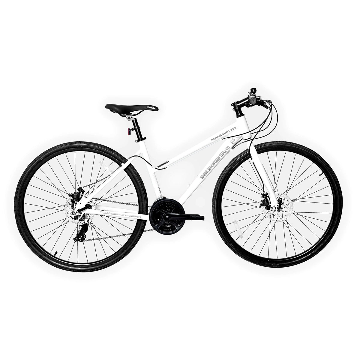 White 21-Speed 29 x 2 Inch Hybrid Mountain Bike V670872