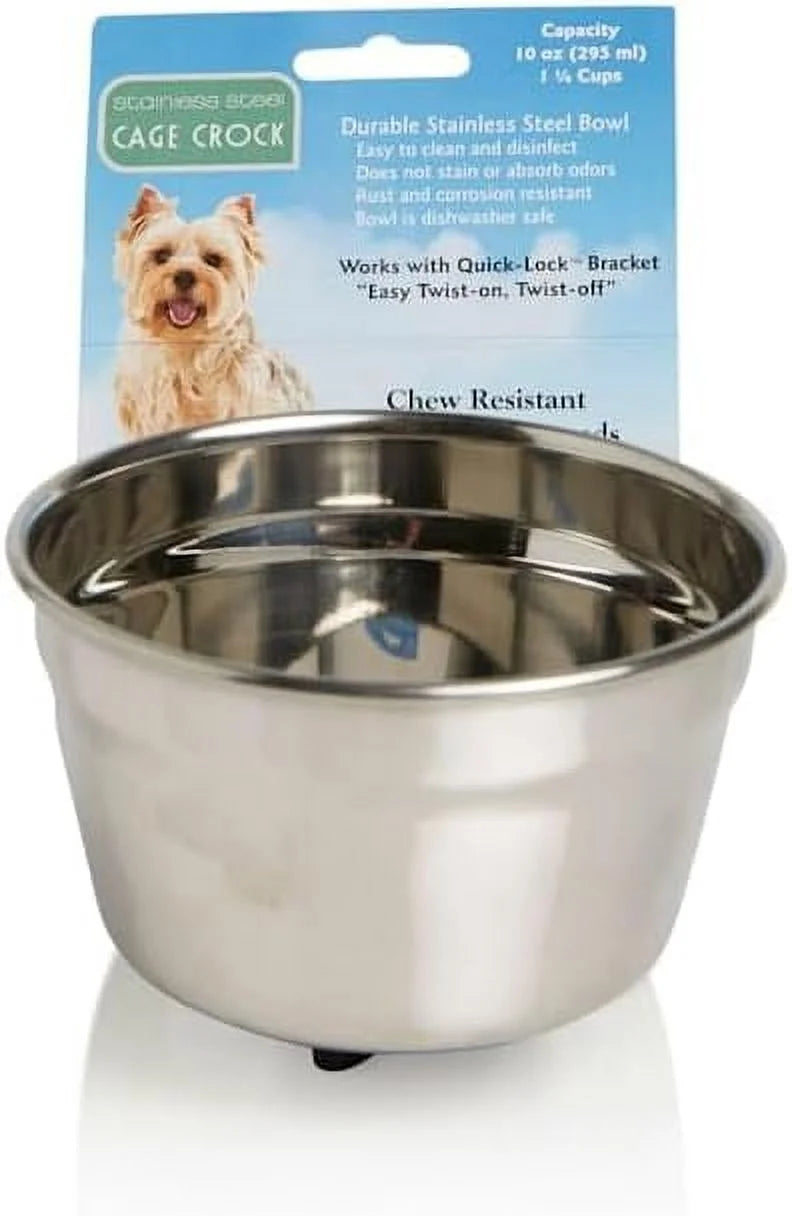 Small Stainless Steel Crock U956