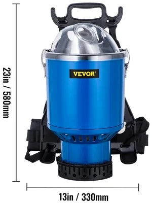 Commercial 5 in 1 HEPA Backpack Vacuum Cleaner with Telescoping Wand V2522