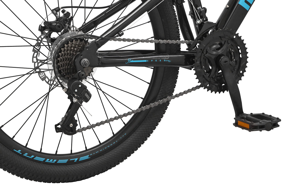 Black 24-in. 21 Speeds Mountain Bike L390682