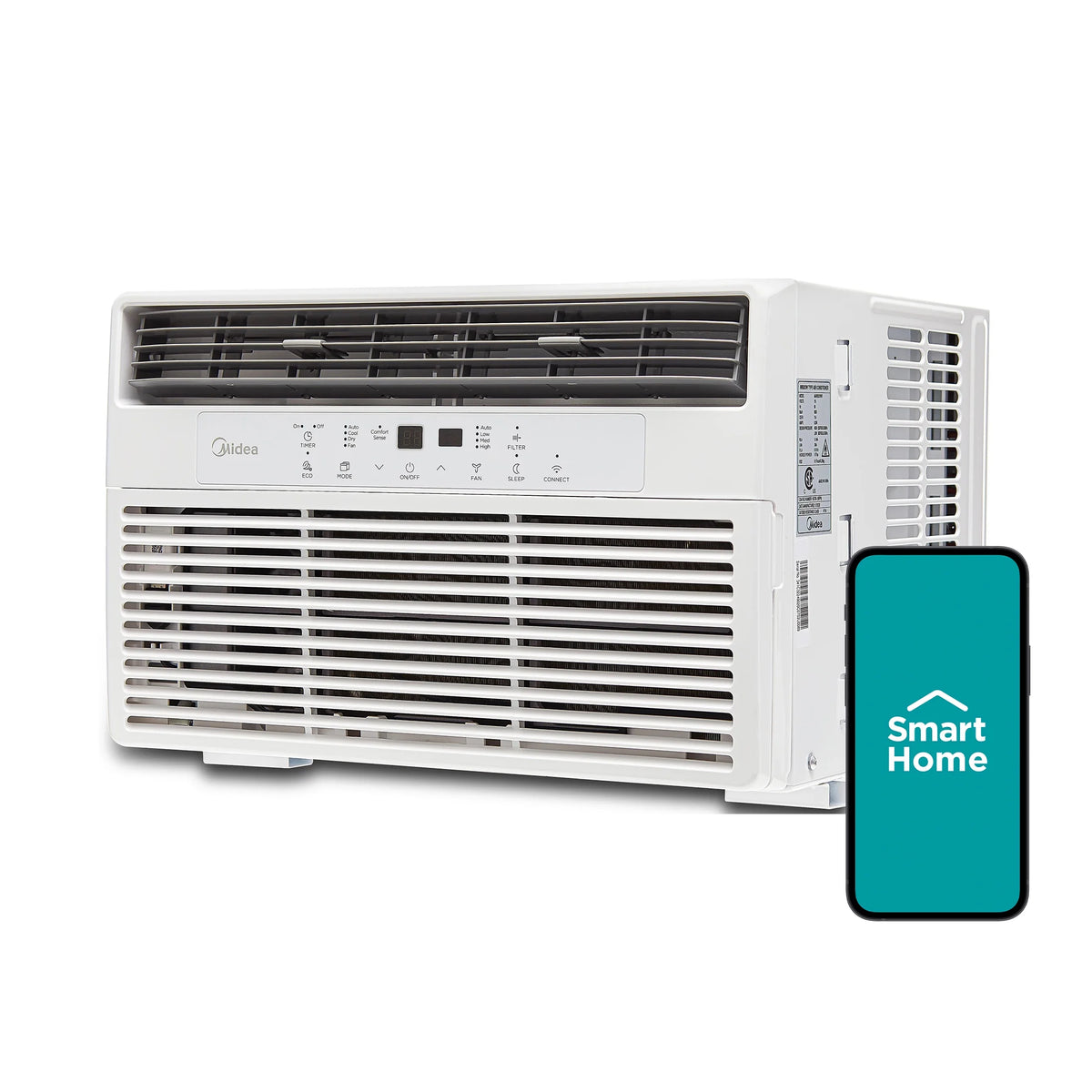 8,000 BTU 115V Smart Window Air Conditioner with Remote Y85644