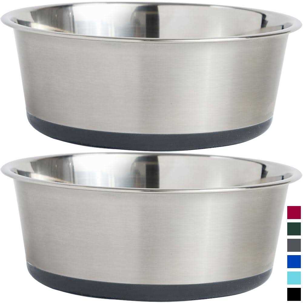 Stainless Steel Dog Bowl Set of 2 B209