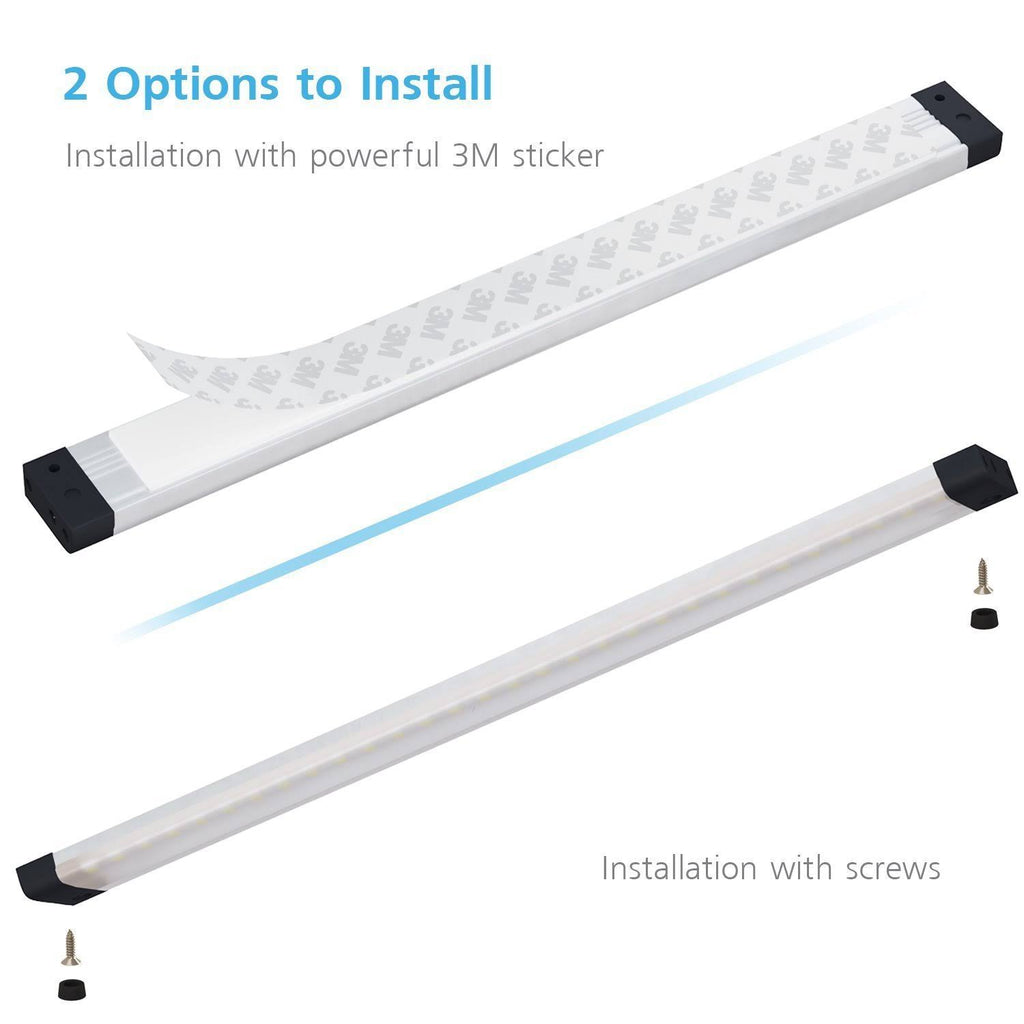 3 Panels 40 inch LED Dimmable Under Cabinet Lighting Kit E2414
