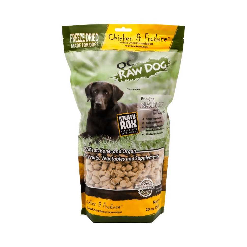 Freeze-Dried Chicken Dog Food Z9023