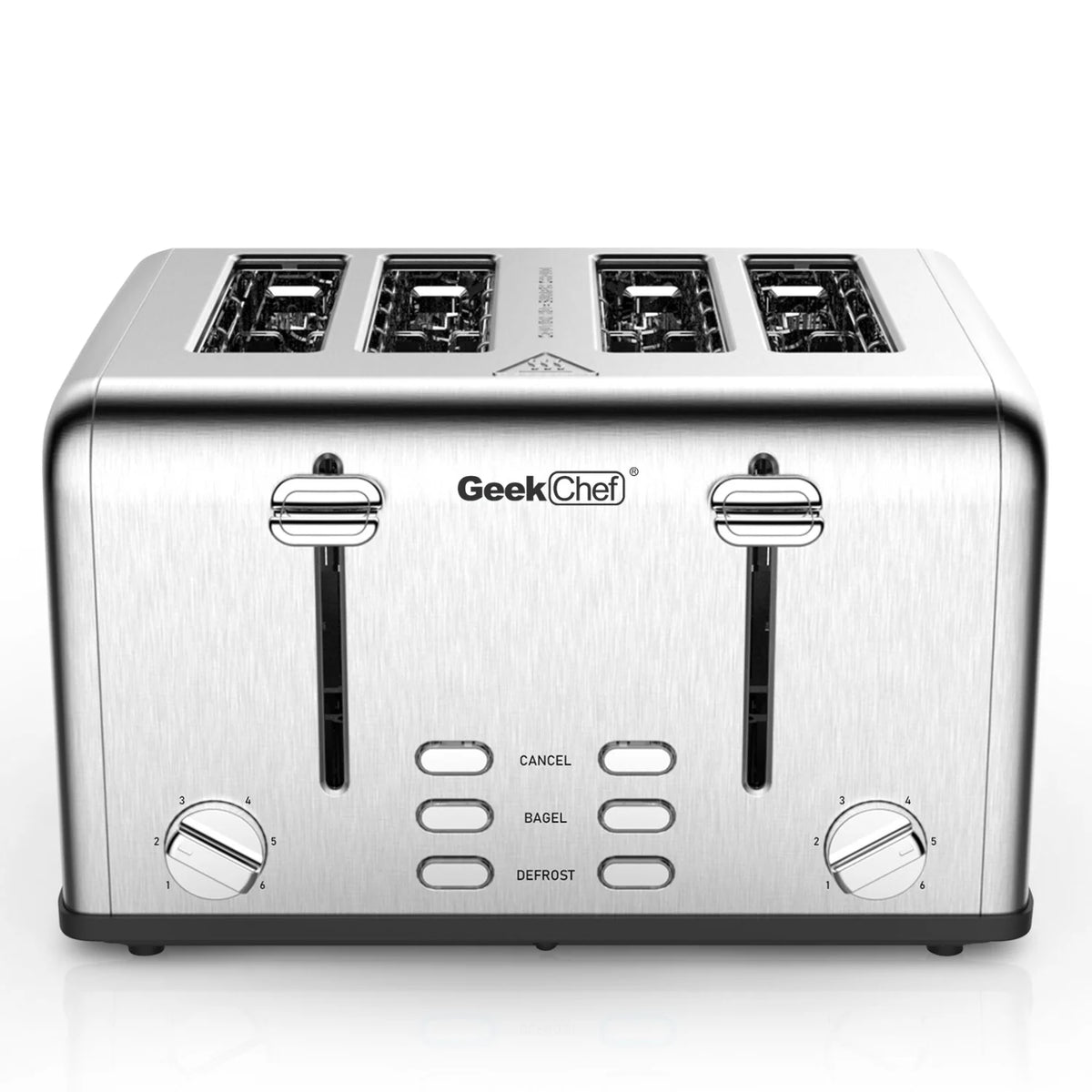 4 Slice Stainless Steel Toaster H436323